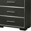 3 tiroirs 15,5 po Noah W Table de chevet