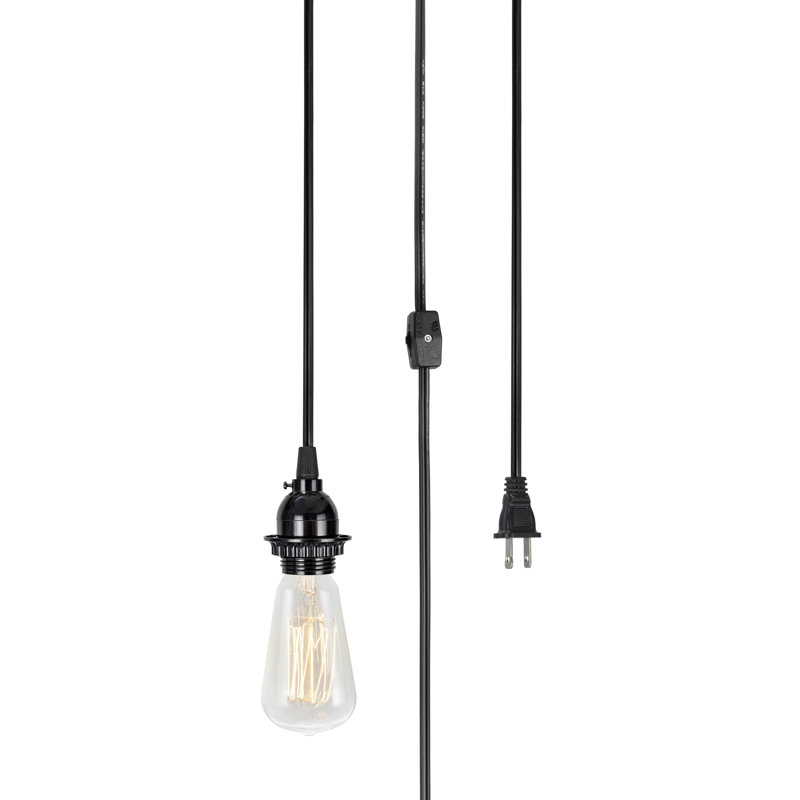 Elizebeth 1 - Light Single Pendant, Matte Black