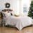 Greenland Home Fashions Reindeer Games 3-Piece King Size White Coverlet Set, 105x95 Inch-116273153-100247441