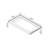 OVE Decors 60" x 36" Rectangle Shower Base Pan, White Acrylic, Hidden Side Drain, Reversible Design