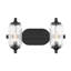 Éclairage pour meuble-lavabo de salle de bain 2 lumières Nunley en noir mat-2010786064-2010786066-2010786069