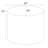 Corduroy Upholstery Full Compressed Ottoman-839799669