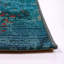 Tapis oriental bleu tissé à plat Kowalczyk-69420929