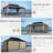 Hardtop Double-Roofed Aluminum Patio Gazebo-94813549