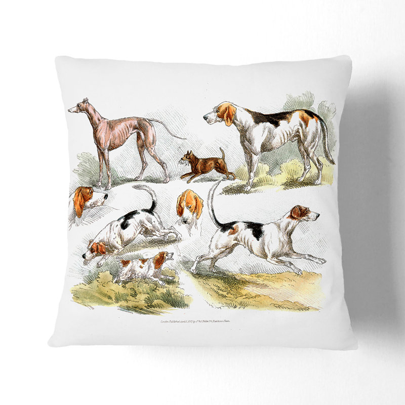 Square Throw Cushion, 40cm H x 40cm W x 15cm D