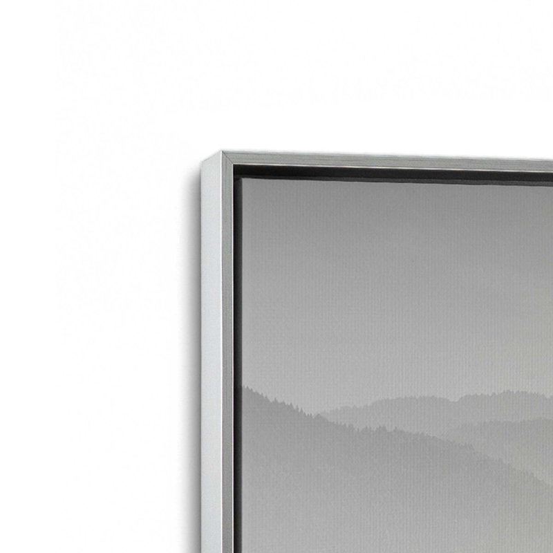 «Deep in the Lost Coast» par Nathan Larson, reproduction d'art, 30 W x 20 H, Silver, Framed Canvas