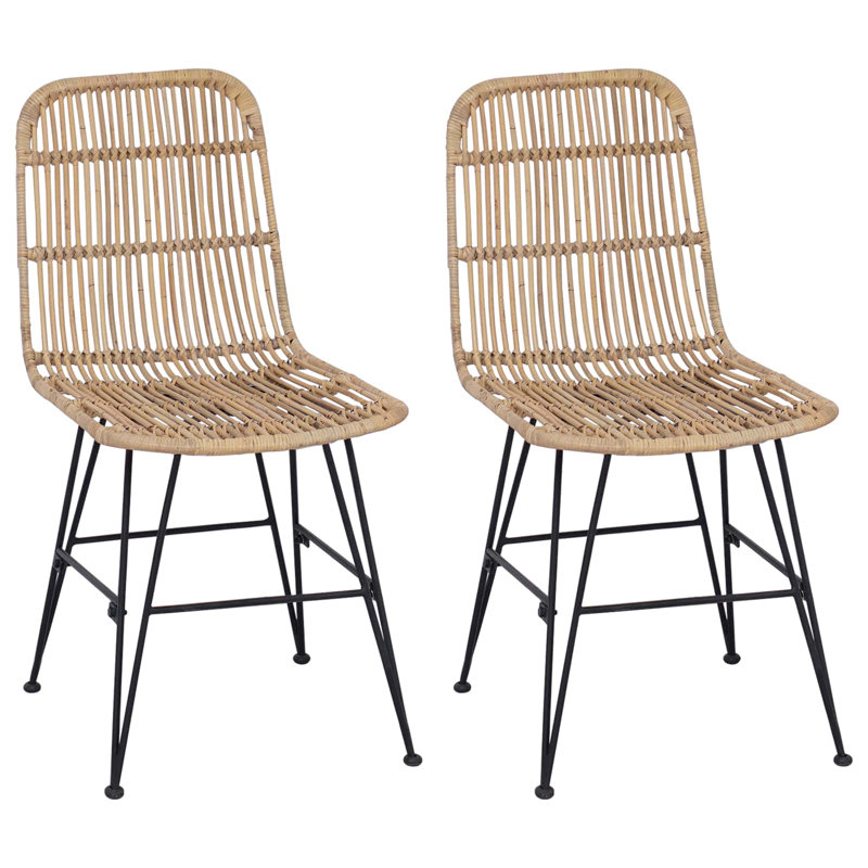 45cm H Dining Chair, Natural