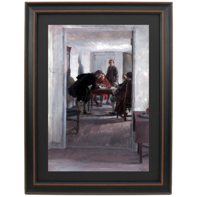 Dans la vieille taverne de Raleigh par Howard Pyle