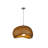 1-Light Polyester Pendant Lighting Brown-1691226404
