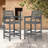 Dalson Plastic Adirondack Bar Stool-1465884138