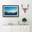 Over the Mountains in Abstract - Picture Frame Graphic Art Print-55735076-55735080