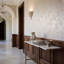 New Touch Collection Shimmery Worn Tile Wallpaper Roll-2141146022