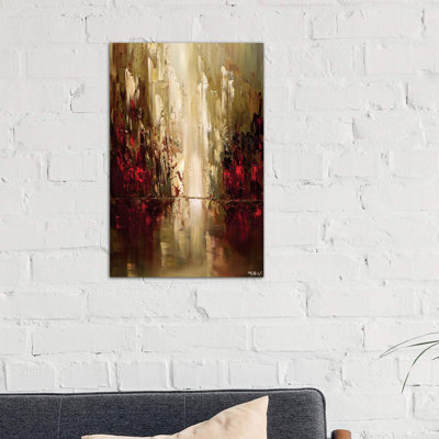 Skyscrapers by Osnat Tzadok - Wrapped Canvas Print