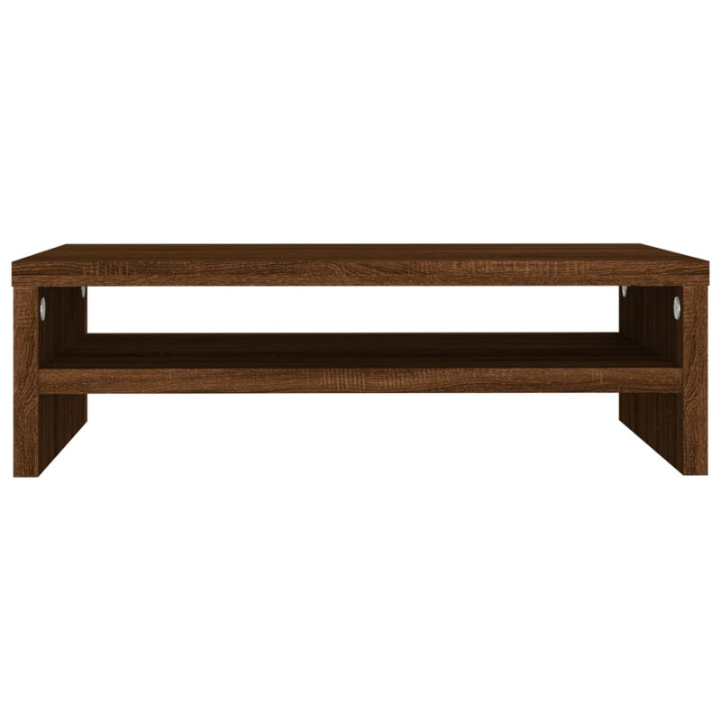 Jarique Wood Monitor Stand, Brownoak