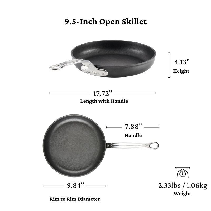 2pc Skillet Set, 8" & 9.5"