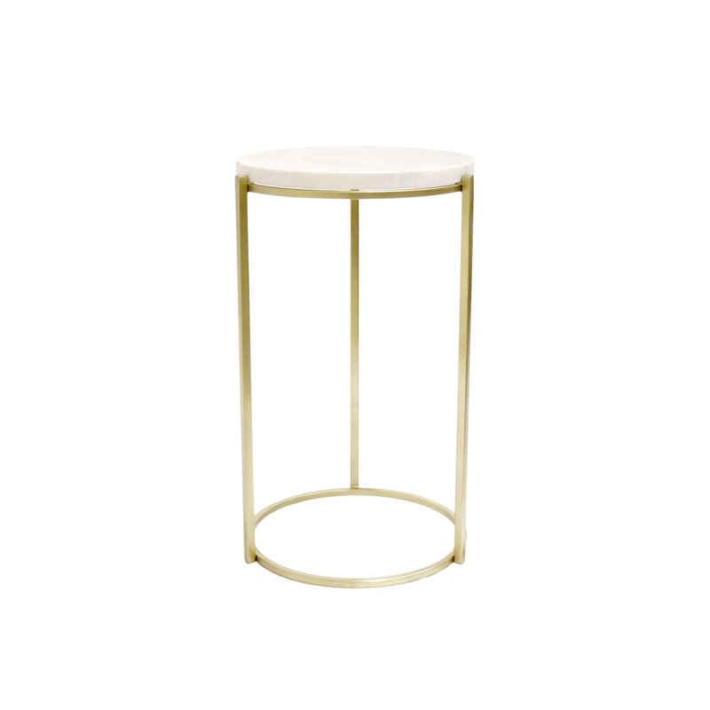 Beacon Marble Top End Table