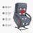Dual Motor Recliner Chair, Adjustable Recliner with Lumbar Support and Padded Seat Backrest-766630888