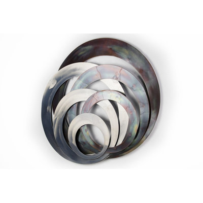 Handmade Modern Abstract Wall Decor on Metal