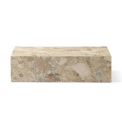 Audo Copenhagen Kunis Breccia Plinth Coffee Table