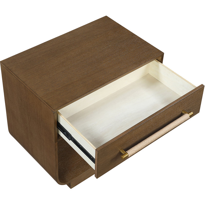 Table de chevet Sorell, Brun