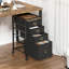 30cm Wide 4 -Drawer Mobile File Cabinet