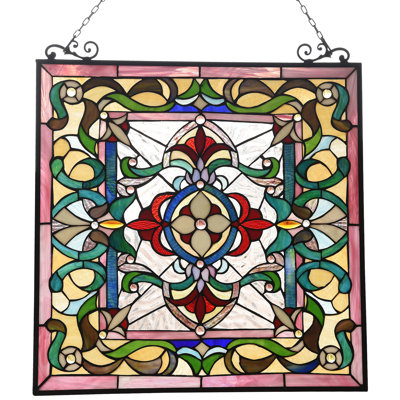 Millwood Abstract Window Panel