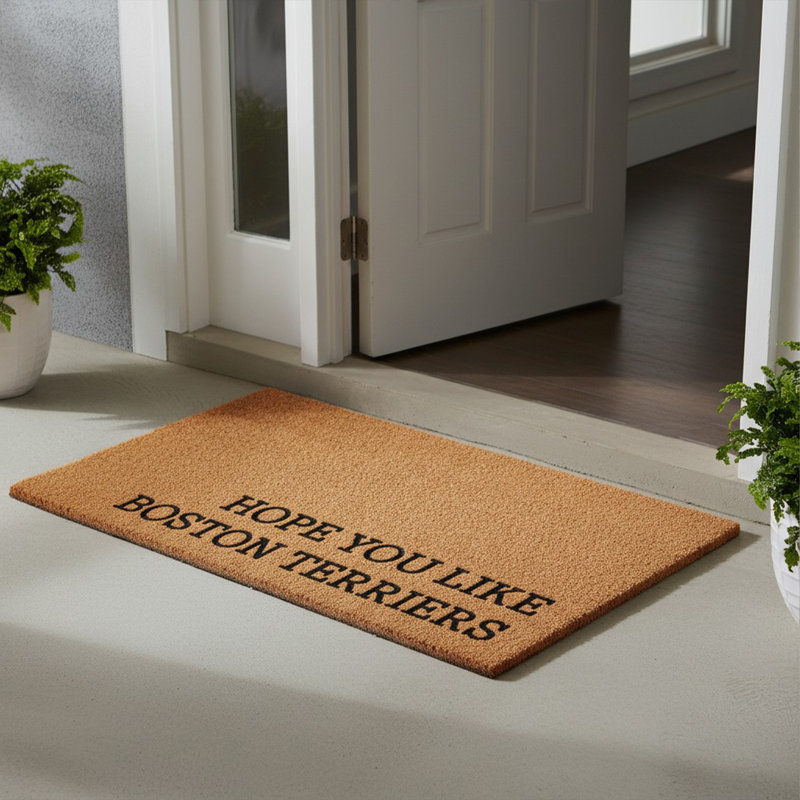 Hope You Like Boston Terriers Doormat, 17"x29", 17" x 29", Boston Terriers