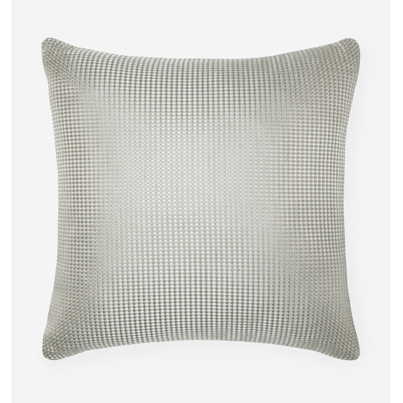 Vallea Square Pillow Cover & Insert, Gray