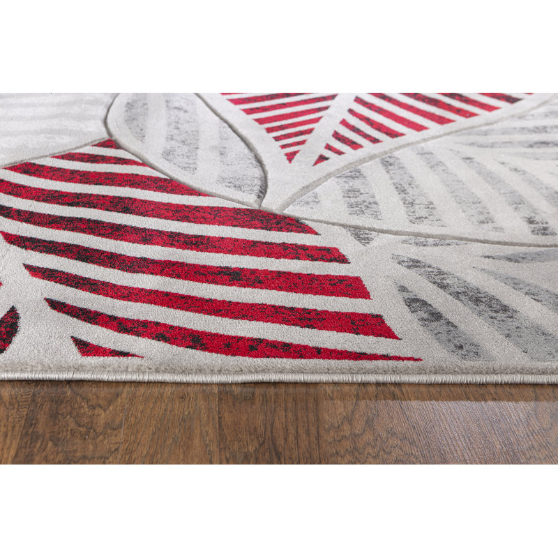 Arvon Floral Indoor Rug, Rectangle 3'8" x 5'6"