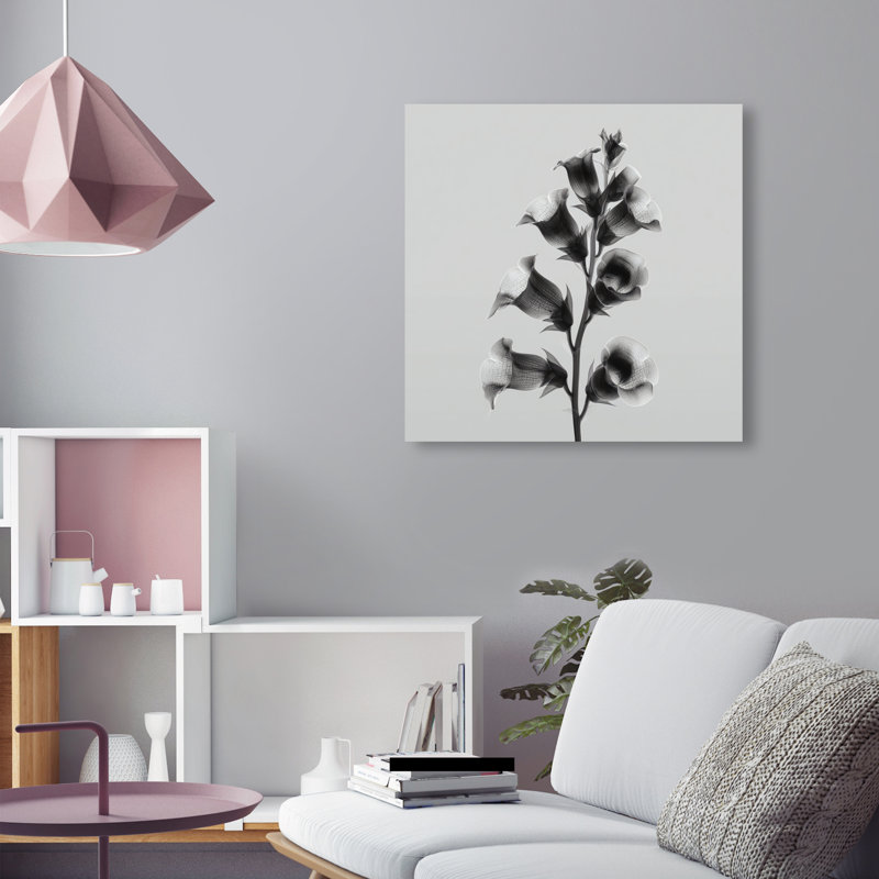 Ossified Petals I Print by Oliver Gal, 24"H x 24"W, Gallery Wrapped