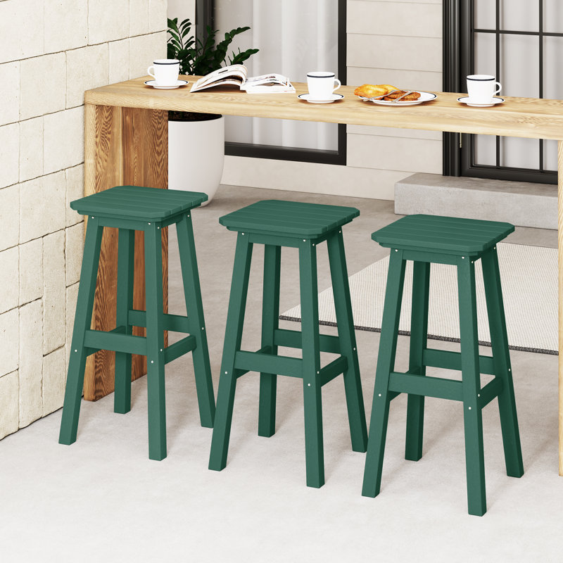 Tabouret de bar 29 po Laguna, Vert foncé