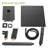 Lsi 16-inch Ceiling Mount Square Shower System With Waterfall Tub Spout, Rainfall Showerhead, Handheld Spray, Oil-rubbed Bronze, Stainless Steel