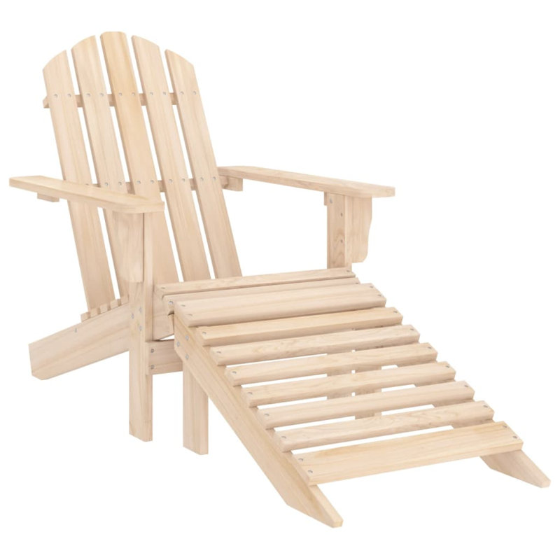 Syrna 147.5cm Long Reclining Fir Single Chaise, Beige