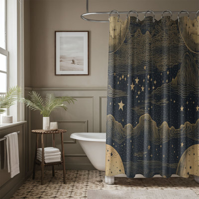 Burchinal Abstract Shower Curtain