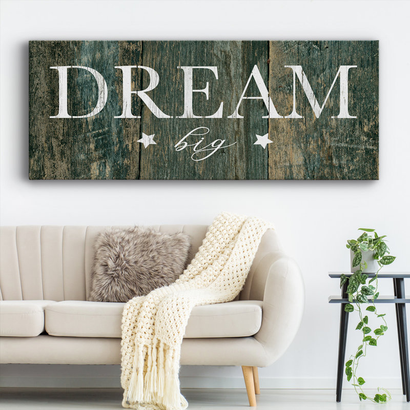 Toile tendue Dream, H 12 po x l 30 po x P 1,5 po