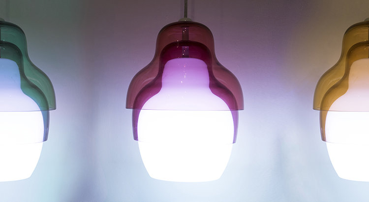 Matrioshka 1 - Light Pendant, Red