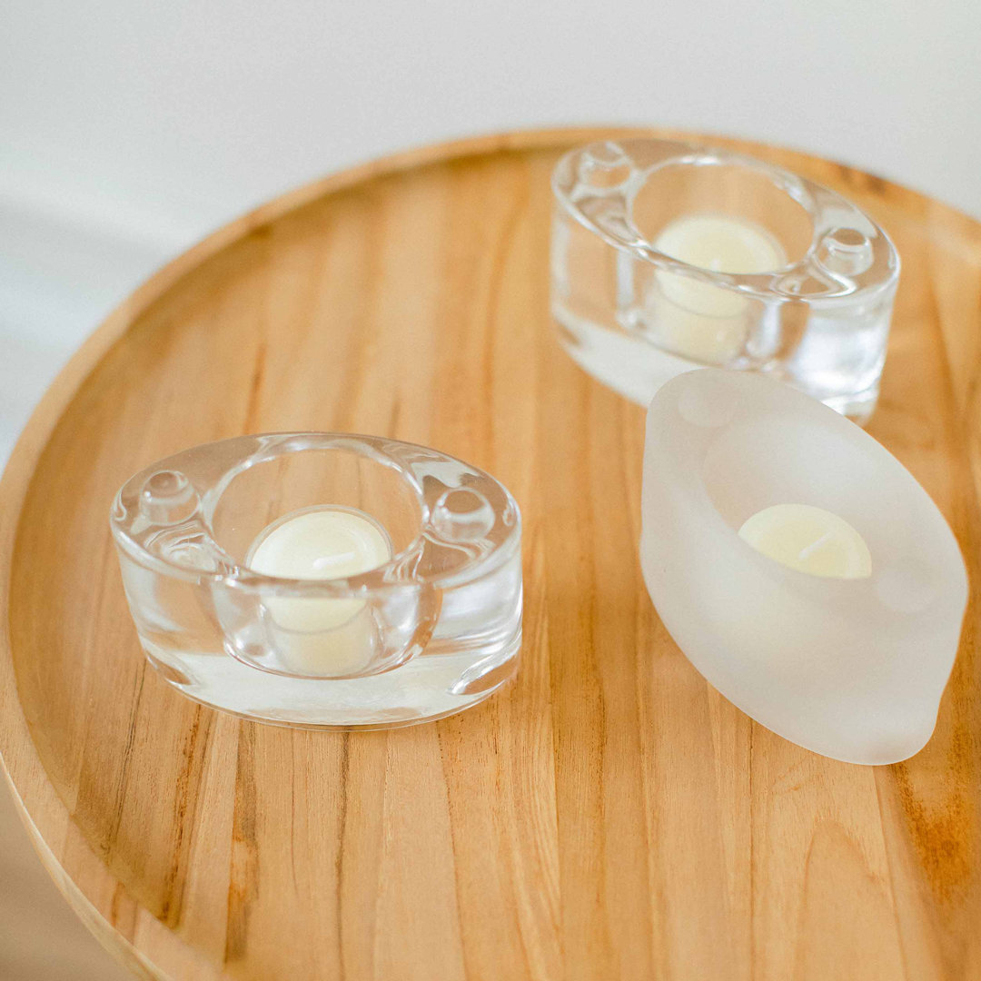 2'' H Glass Tabletop Votive Holder Lark Manor™