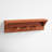 Raelynn Poplar Floating Shelf with Hooks