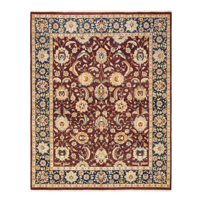 One-of-a-Kind 8' 2" X 10' 4" 2000s Wool Area Rug in Red