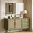 Rectangle Beveled Frameless Bathroom Vanity Mirror Decorative Wall Accent Mirror