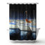 Shower Curtain CO71 – Polyester Shower Curtain, Dye Sublimation Print, 71" W × 74" L