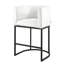 Ensemble de 3 tabourets de bar, tabourets à hauteur de comptoir, tabouret de bar avec dossier et accoudoirs