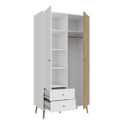 HARLLSON 2 Door Manufactured Wood Wardrobe