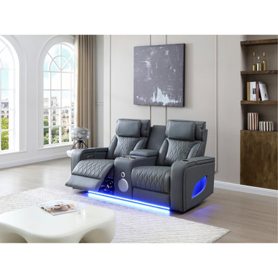 Causeuse inclinable Lumin G00805A-RL, gris