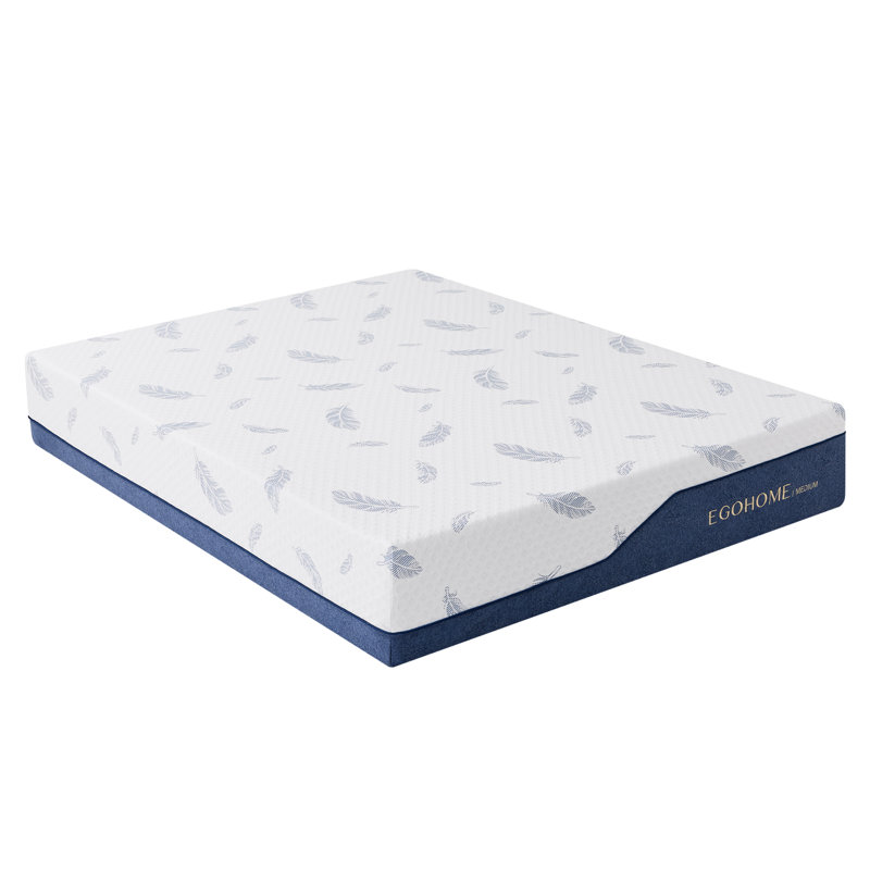 Matelas en mousse viscoélastique imprégnée de gel de 10 po EGOHome dans une boîte avec CertiPUR-US, certifié OEKO-TEX, 10"