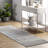 Amanuel Moroccan Geometric Area Rug in Dark Gray-1422194933