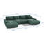 Haussman Corner Sofa Bed-2070030231