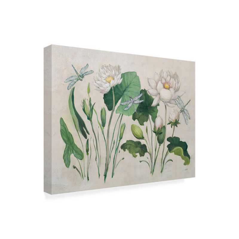 Art mural sur toile de lilas, Julia Purinton, H 14 po x l 19 po