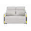 Causeuse-lit en velours de 55,5 po Percy