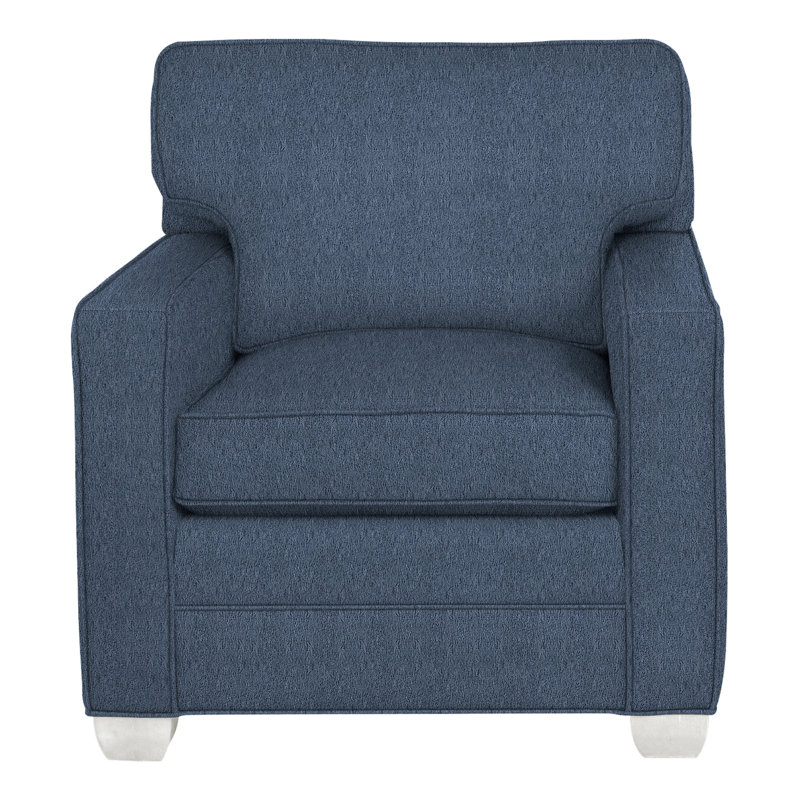 Chaise Hillcrest 37 ", Bleu Navada, Casablanca